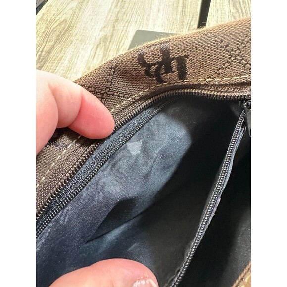 Dooney & Bourke Monogram Brown/Chocolate Small Hobo Shoulder Bag Authentic - Picture 3 of 16